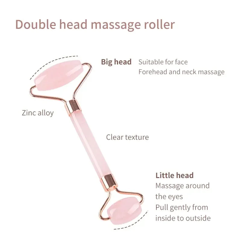 Slumblr® Gua Sha + Jade Roller Set